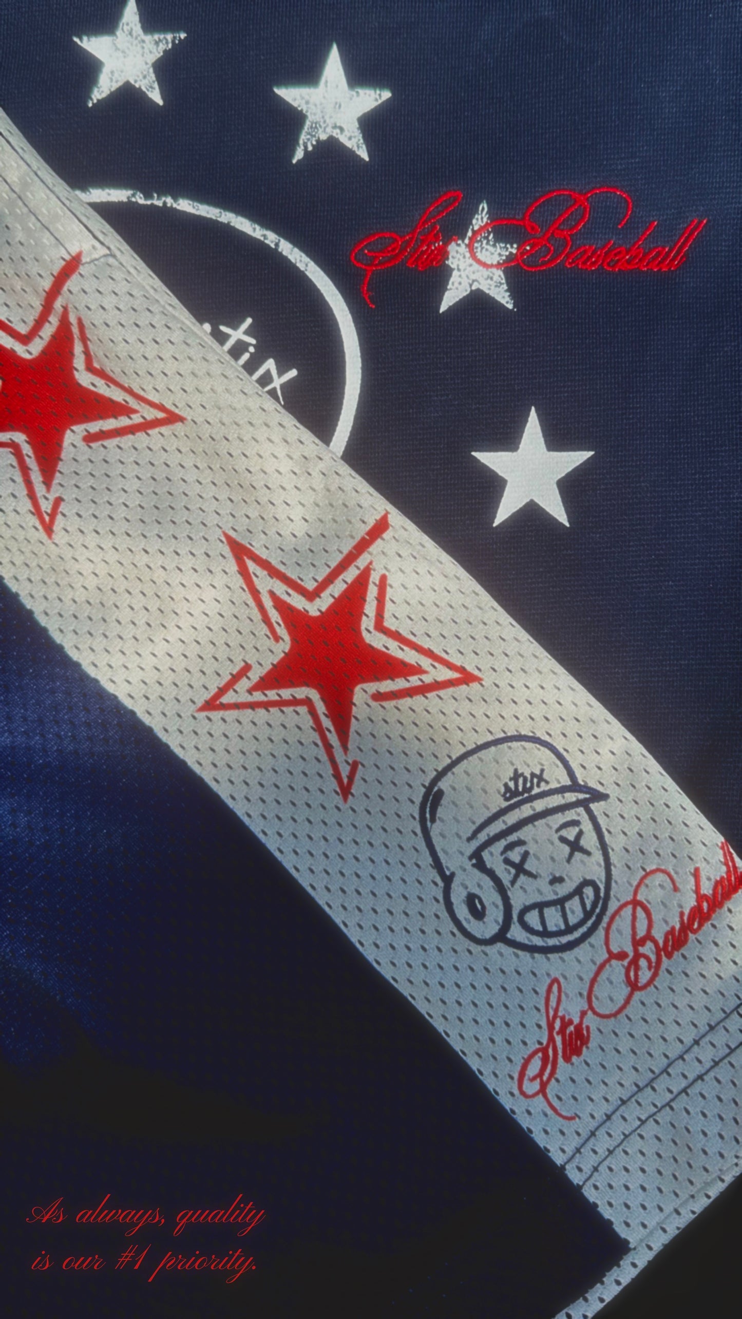 Stars Embroidered Premium Shorts